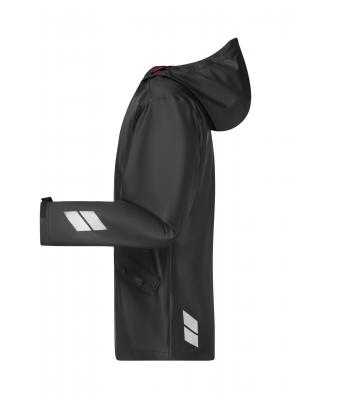 Unisex Worker Rainjacket Zwart 10535