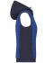 Ladies Ladies' Padded Hybrid Vest Royal-melange/navy 10532