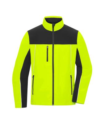 Unisex Signal-Workwear Jacket Neon geel/zwart 11164