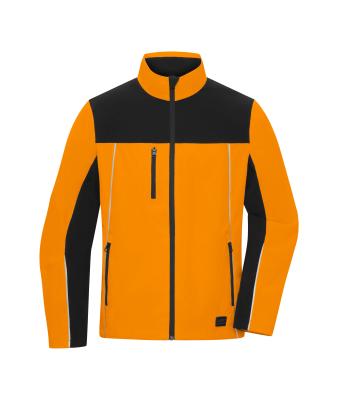 Unisex Signal-Workwear Jacket Neon-orange/black 11164