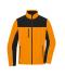 Unisexe Veste de travail signalétique Orange-fluo/noir 11164