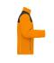 Unisexe Veste de travail softshell de signalisation Orange-fluo/noir 11165