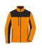 Unisexe Veste de travail softshell de signalisation Orange-fluo/noir 11165