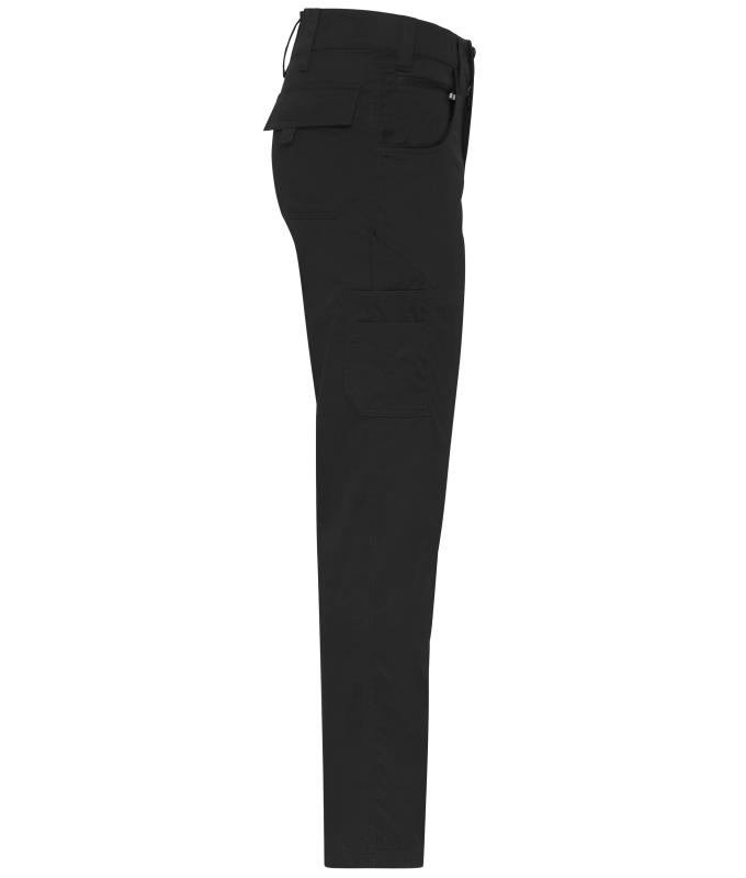Unisex Workwear Pants light Slim Line Black 11166