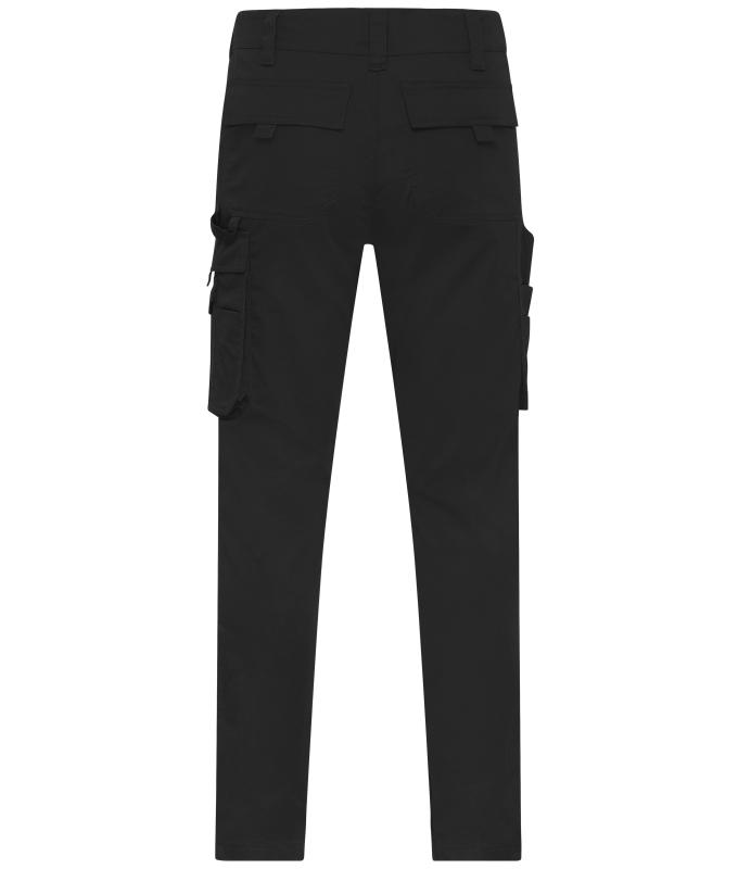 Unisex Workwear Pants light Slim Line Black 11166