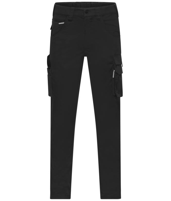 Unisex Workwear Pants light Slim Line Black 11166