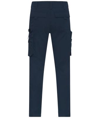 Unisex Workwear-Pants light Slim Line Navy 11166