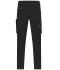 Unisex Workwear Pants light Slim Line Zwart 11166