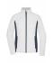 Ladies Ladies' Stretchfleece Jacket White/carbon 11478