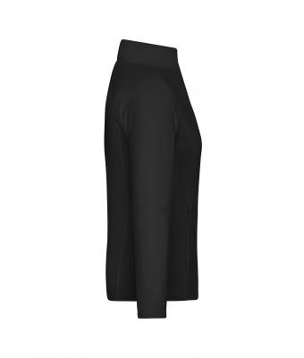 Dames Ladies' Stretchfleece Jacket Zwart/zwart 11478