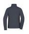 Dames Ladies' Stretchfleece Jacket Carbon/zwart 11478
