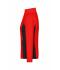 Dames Ladies' Stretchfleece Jacket Rood/zwart 11478