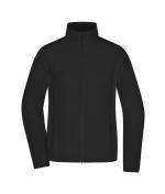 Femme Veste polaire stretch pour femmes Noir/noir 11478