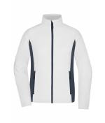 Femme Veste polaire stretch pour femmes Blanc/carbone 11478