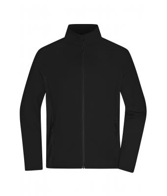 Homme Veste polaire stretch pour hommes Noir/noir 11479