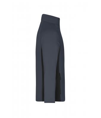 Homme Veste polaire stretch pour hommes Carbone/noir 11479