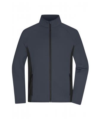 Homme Veste polaire stretch pour hommes Carbone/noir 11479