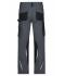 Unisex Winter Workwear Pants - STRONG - Carbon/zwart 11487