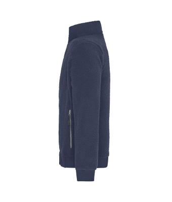 Unisex Sherpa Jacket   RCS Navy 11480