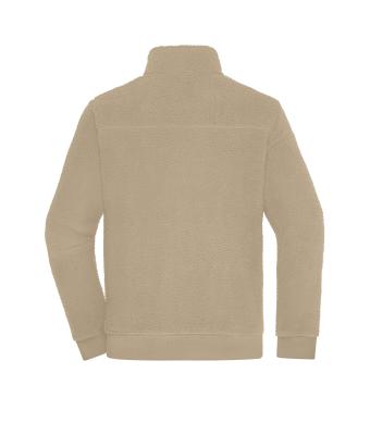 Unisex Sherpa Jacket   RCS Stone 11480