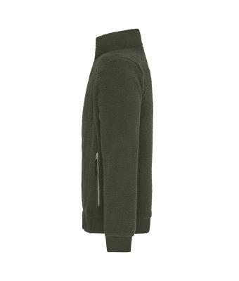 Unisex Sherpa Jacket   RCS Olijf 11480