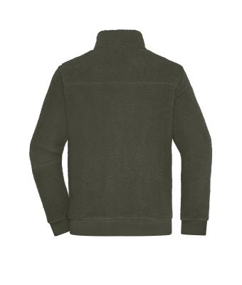 Unisex Sherpa Jacket   RCS Olijf 11480
