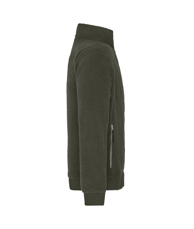 Unisex Sherpa Jacket RCS Olijf 11480
