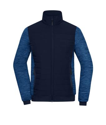 Daiber JN053 Kapuzenjacke aus formbeständiger Sweat-Qualität blau (navy) main image 1