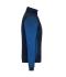 Femme Veste hybride matelassée pour femmes Marine/royal-mélange 11483