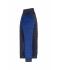 Heren Men's Padded Hybrid Jacket Navy/royal-melange 11484