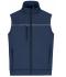 Unisexe Gilet de travail hybride Marine/marine 11485