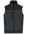 Unisexe Gilet de travail hybride Carbone/noir 11485