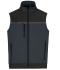 Unisex Hybrid Workwear Vest Carbon/zwart 11485