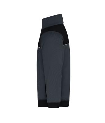 Unisex Hybrid Workwear Jacket Carbon/zwart 11486