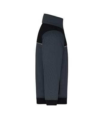 Unisex Hybrid Workwear Jacket Carbon/zwart 11486
