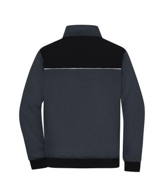 Unisex Hybrid Workwear Jacket Carbon/zwart 11486