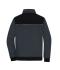 Unisex Hybrid Workwear Jacket Carbon/zwart 11486