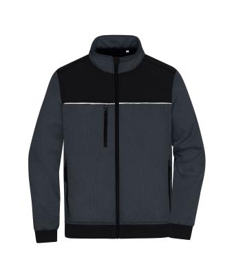 Unisex Hybrid Workwear Jacket Carbon/zwart 11486