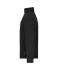 Unisex Fleece Jacket - Corduroy Look Black 11799