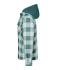 Unisex Workwear Check Shirt Jacket Industrial-green/foggy-grey 12008