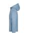 Unisex Workwear Knitted Fleece Jacket Staal-blauw-melange/natuur 12032
