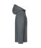 Unisex Workwear Knitted Fleece Jacket Metaal-grijs-melange/natuur 12032