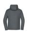 Unisex Workwear Knitted Fleece Jacket Metaal-grijs-melange/natuur 12032