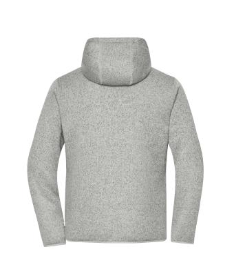 Unisex Workwear Knitted Fleece Jacket Cement-melange/natuur 12032