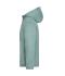 Unisex Workwear Knitted Fleece Jacket Mistig-groen-melange/natuur 12032