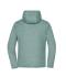 Unisex Workwear Knitted Fleece Jacket Mistig-groen-melange/natuur 12032