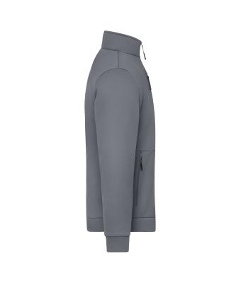 Unisexe Veste polaire de travail Gris-métal 12033