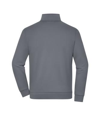Unisexe Veste polaire de travail Gris-métal 12033