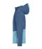 Unisexe Veste de pluie imperméable pour vêtements de travail Bleu-profond/bleu-acier 12028