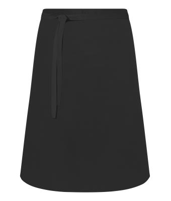 Unisex Apron Short Black 11167